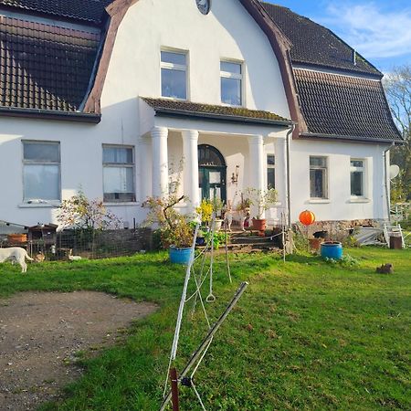 Ferienwohnung Gutshaus Im Gruenen Poseritz Exterior foto